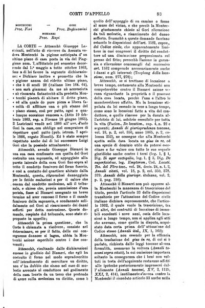 Annali della giurisprudenza italiana raccolta generale delle decisioni delle Corti di cassazione e d'appello in materia civile, criminale, commerciale, di diritto pubblico e amministrativo, e di procedura civile e penale