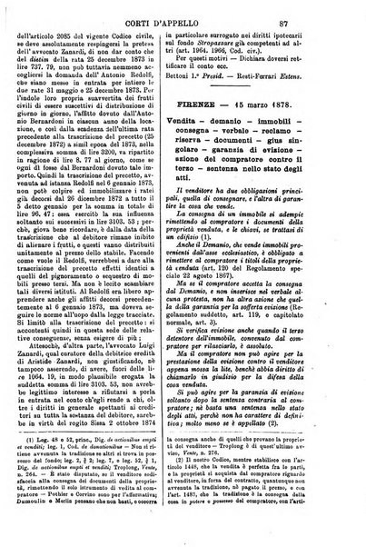 Annali della giurisprudenza italiana raccolta generale delle decisioni delle Corti di cassazione e d'appello in materia civile, criminale, commerciale, di diritto pubblico e amministrativo, e di procedura civile e penale