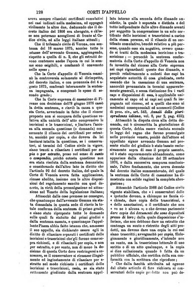 Annali della giurisprudenza italiana raccolta generale delle decisioni delle Corti di cassazione e d'appello in materia civile, criminale, commerciale, di diritto pubblico e amministrativo, e di procedura civile e penale