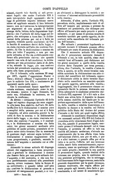 Annali della giurisprudenza italiana raccolta generale delle decisioni delle Corti di cassazione e d'appello in materia civile, criminale, commerciale, di diritto pubblico e amministrativo, e di procedura civile e penale