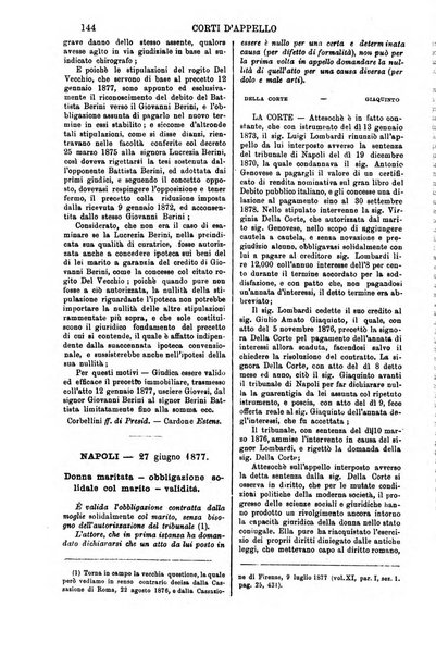 Annali della giurisprudenza italiana raccolta generale delle decisioni delle Corti di cassazione e d'appello in materia civile, criminale, commerciale, di diritto pubblico e amministrativo, e di procedura civile e penale