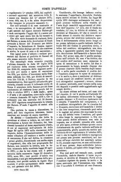 Annali della giurisprudenza italiana raccolta generale delle decisioni delle Corti di cassazione e d'appello in materia civile, criminale, commerciale, di diritto pubblico e amministrativo, e di procedura civile e penale