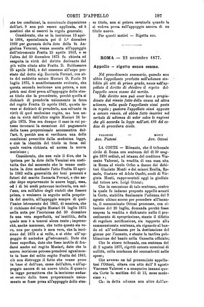 Annali della giurisprudenza italiana raccolta generale delle decisioni delle Corti di cassazione e d'appello in materia civile, criminale, commerciale, di diritto pubblico e amministrativo, e di procedura civile e penale