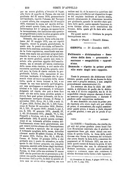 Annali della giurisprudenza italiana raccolta generale delle decisioni delle Corti di cassazione e d'appello in materia civile, criminale, commerciale, di diritto pubblico e amministrativo, e di procedura civile e penale