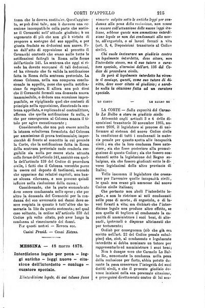 Annali della giurisprudenza italiana raccolta generale delle decisioni delle Corti di cassazione e d'appello in materia civile, criminale, commerciale, di diritto pubblico e amministrativo, e di procedura civile e penale