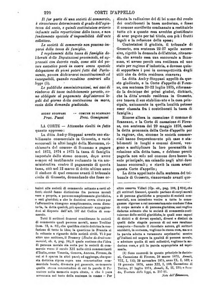 Annali della giurisprudenza italiana raccolta generale delle decisioni delle Corti di cassazione e d'appello in materia civile, criminale, commerciale, di diritto pubblico e amministrativo, e di procedura civile e penale