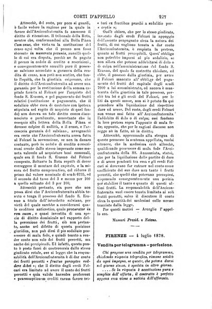 Annali della giurisprudenza italiana raccolta generale delle decisioni delle Corti di cassazione e d'appello in materia civile, criminale, commerciale, di diritto pubblico e amministrativo, e di procedura civile e penale