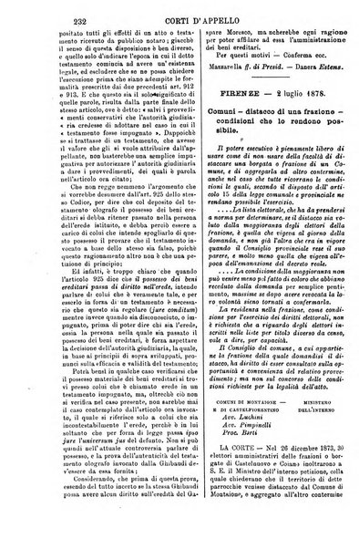 Annali della giurisprudenza italiana raccolta generale delle decisioni delle Corti di cassazione e d'appello in materia civile, criminale, commerciale, di diritto pubblico e amministrativo, e di procedura civile e penale