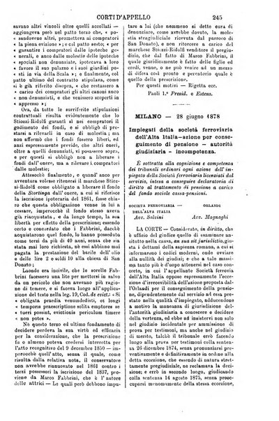 Annali della giurisprudenza italiana raccolta generale delle decisioni delle Corti di cassazione e d'appello in materia civile, criminale, commerciale, di diritto pubblico e amministrativo, e di procedura civile e penale