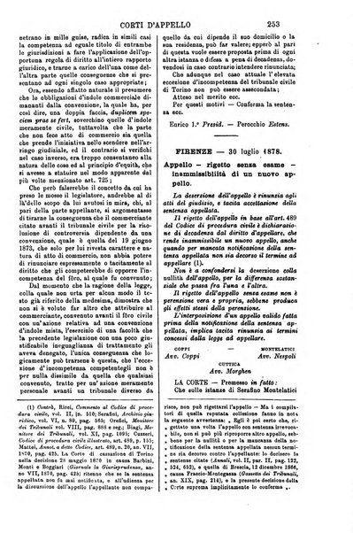 Annali della giurisprudenza italiana raccolta generale delle decisioni delle Corti di cassazione e d'appello in materia civile, criminale, commerciale, di diritto pubblico e amministrativo, e di procedura civile e penale