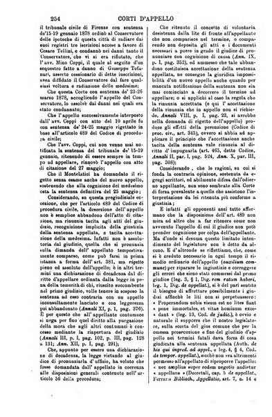 Annali della giurisprudenza italiana raccolta generale delle decisioni delle Corti di cassazione e d'appello in materia civile, criminale, commerciale, di diritto pubblico e amministrativo, e di procedura civile e penale