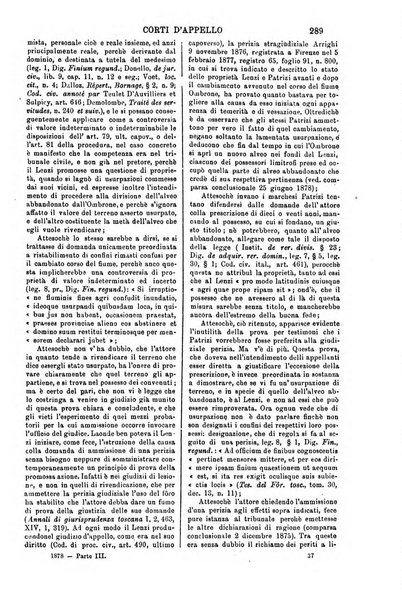 Annali della giurisprudenza italiana raccolta generale delle decisioni delle Corti di cassazione e d'appello in materia civile, criminale, commerciale, di diritto pubblico e amministrativo, e di procedura civile e penale