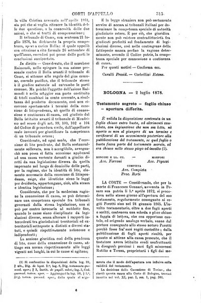 Annali della giurisprudenza italiana raccolta generale delle decisioni delle Corti di cassazione e d'appello in materia civile, criminale, commerciale, di diritto pubblico e amministrativo, e di procedura civile e penale