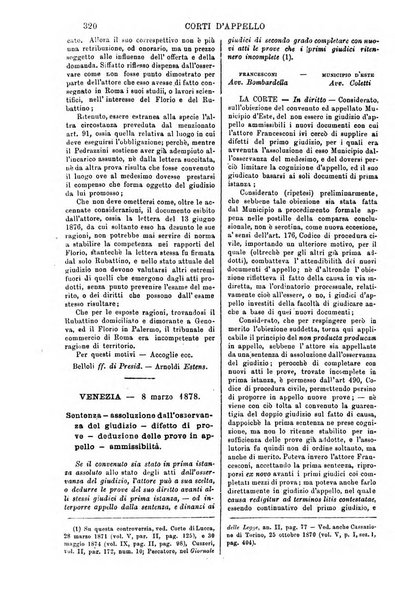 Annali della giurisprudenza italiana raccolta generale delle decisioni delle Corti di cassazione e d'appello in materia civile, criminale, commerciale, di diritto pubblico e amministrativo, e di procedura civile e penale