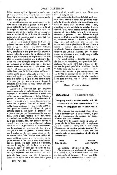 Annali della giurisprudenza italiana raccolta generale delle decisioni delle Corti di cassazione e d'appello in materia civile, criminale, commerciale, di diritto pubblico e amministrativo, e di procedura civile e penale