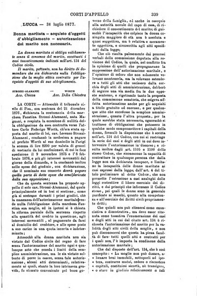 Annali della giurisprudenza italiana raccolta generale delle decisioni delle Corti di cassazione e d'appello in materia civile, criminale, commerciale, di diritto pubblico e amministrativo, e di procedura civile e penale