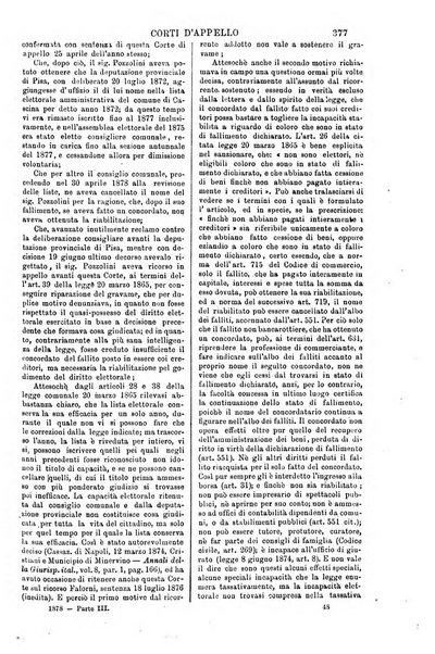 Annali della giurisprudenza italiana raccolta generale delle decisioni delle Corti di cassazione e d'appello in materia civile, criminale, commerciale, di diritto pubblico e amministrativo, e di procedura civile e penale