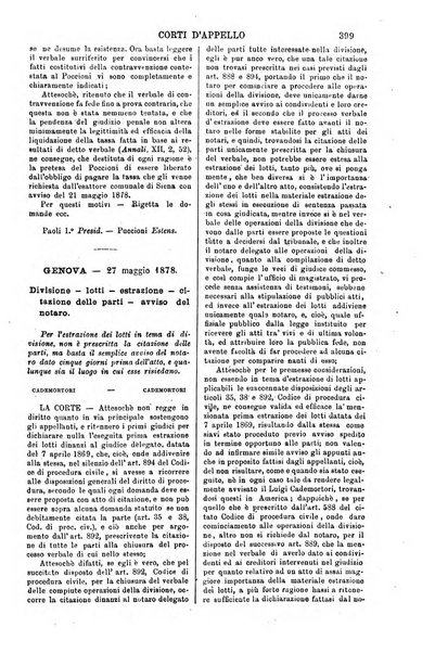 Annali della giurisprudenza italiana raccolta generale delle decisioni delle Corti di cassazione e d'appello in materia civile, criminale, commerciale, di diritto pubblico e amministrativo, e di procedura civile e penale