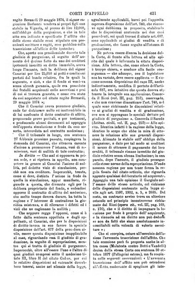 Annali della giurisprudenza italiana raccolta generale delle decisioni delle Corti di cassazione e d'appello in materia civile, criminale, commerciale, di diritto pubblico e amministrativo, e di procedura civile e penale