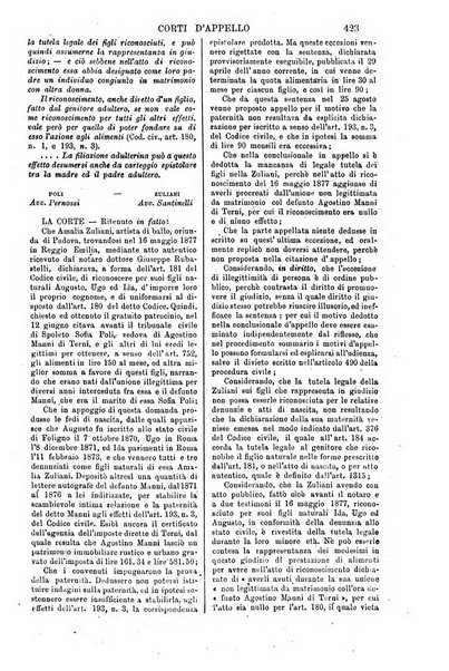 Annali della giurisprudenza italiana raccolta generale delle decisioni delle Corti di cassazione e d'appello in materia civile, criminale, commerciale, di diritto pubblico e amministrativo, e di procedura civile e penale