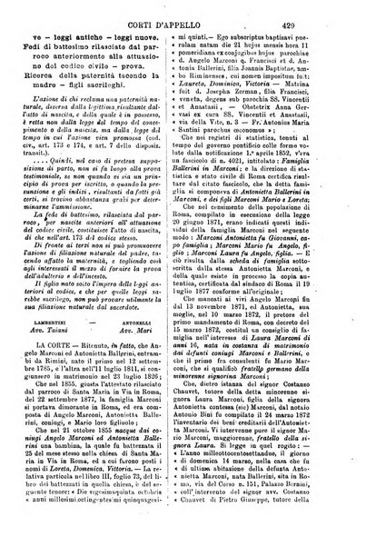 Annali della giurisprudenza italiana raccolta generale delle decisioni delle Corti di cassazione e d'appello in materia civile, criminale, commerciale, di diritto pubblico e amministrativo, e di procedura civile e penale