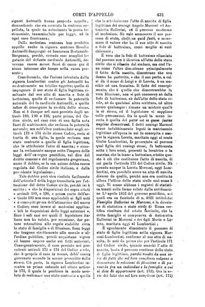 Annali della giurisprudenza italiana raccolta generale delle decisioni delle Corti di cassazione e d'appello in materia civile, criminale, commerciale, di diritto pubblico e amministrativo, e di procedura civile e penale