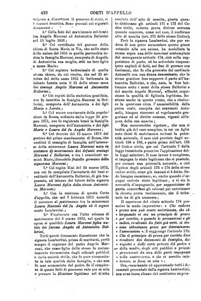 Annali della giurisprudenza italiana raccolta generale delle decisioni delle Corti di cassazione e d'appello in materia civile, criminale, commerciale, di diritto pubblico e amministrativo, e di procedura civile e penale