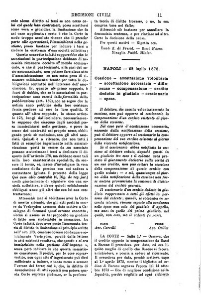 Annali della giurisprudenza italiana raccolta generale delle decisioni delle Corti di cassazione e d'appello in materia civile, criminale, commerciale, di diritto pubblico e amministrativo, e di procedura civile e penale