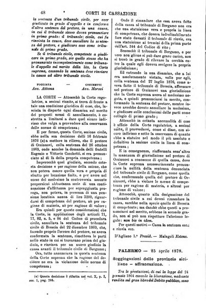 Annali della giurisprudenza italiana raccolta generale delle decisioni delle Corti di cassazione e d'appello in materia civile, criminale, commerciale, di diritto pubblico e amministrativo, e di procedura civile e penale