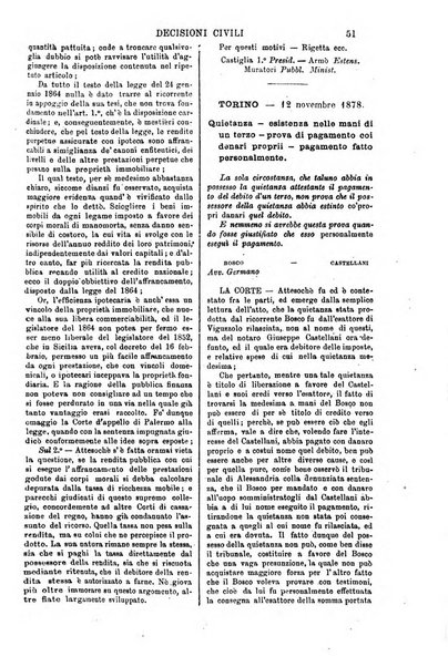 Annali della giurisprudenza italiana raccolta generale delle decisioni delle Corti di cassazione e d'appello in materia civile, criminale, commerciale, di diritto pubblico e amministrativo, e di procedura civile e penale