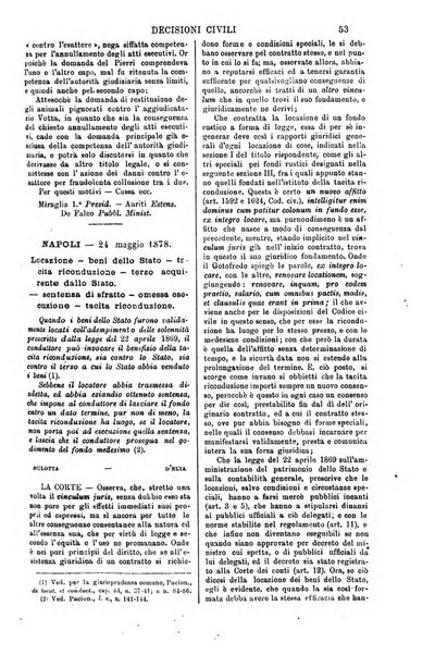 Annali della giurisprudenza italiana raccolta generale delle decisioni delle Corti di cassazione e d'appello in materia civile, criminale, commerciale, di diritto pubblico e amministrativo, e di procedura civile e penale