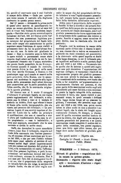 Annali della giurisprudenza italiana raccolta generale delle decisioni delle Corti di cassazione e d'appello in materia civile, criminale, commerciale, di diritto pubblico e amministrativo, e di procedura civile e penale