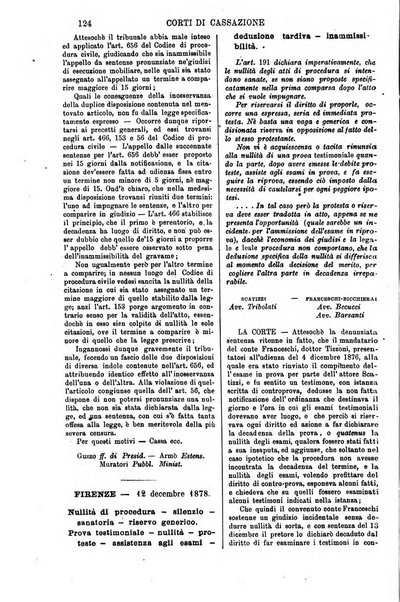 Annali della giurisprudenza italiana raccolta generale delle decisioni delle Corti di cassazione e d'appello in materia civile, criminale, commerciale, di diritto pubblico e amministrativo, e di procedura civile e penale