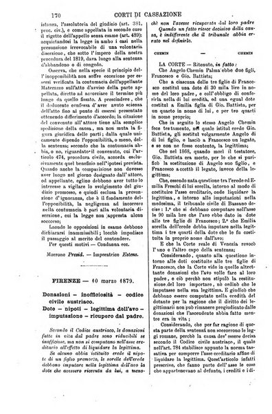 Annali della giurisprudenza italiana raccolta generale delle decisioni delle Corti di cassazione e d'appello in materia civile, criminale, commerciale, di diritto pubblico e amministrativo, e di procedura civile e penale