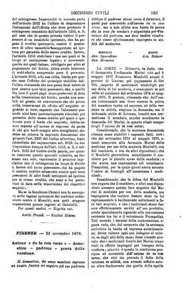 Annali della giurisprudenza italiana raccolta generale delle decisioni delle Corti di cassazione e d'appello in materia civile, criminale, commerciale, di diritto pubblico e amministrativo, e di procedura civile e penale