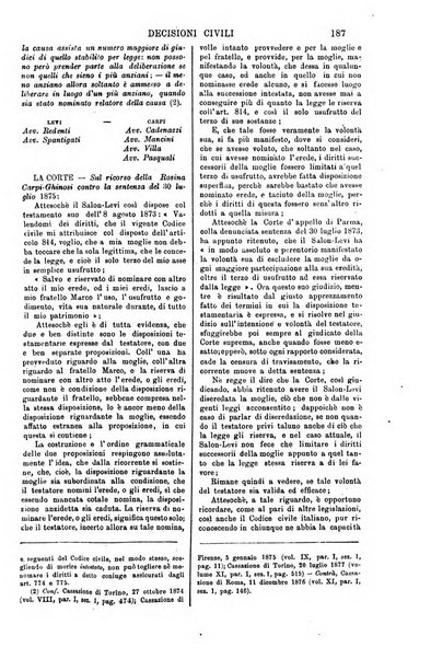 Annali della giurisprudenza italiana raccolta generale delle decisioni delle Corti di cassazione e d'appello in materia civile, criminale, commerciale, di diritto pubblico e amministrativo, e di procedura civile e penale