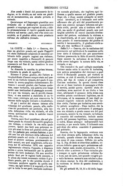 Annali della giurisprudenza italiana raccolta generale delle decisioni delle Corti di cassazione e d'appello in materia civile, criminale, commerciale, di diritto pubblico e amministrativo, e di procedura civile e penale