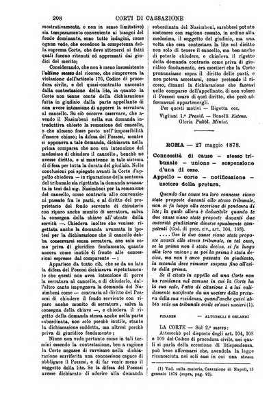 Annali della giurisprudenza italiana raccolta generale delle decisioni delle Corti di cassazione e d'appello in materia civile, criminale, commerciale, di diritto pubblico e amministrativo, e di procedura civile e penale