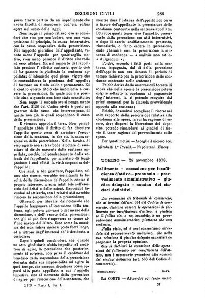 Annali della giurisprudenza italiana raccolta generale delle decisioni delle Corti di cassazione e d'appello in materia civile, criminale, commerciale, di diritto pubblico e amministrativo, e di procedura civile e penale