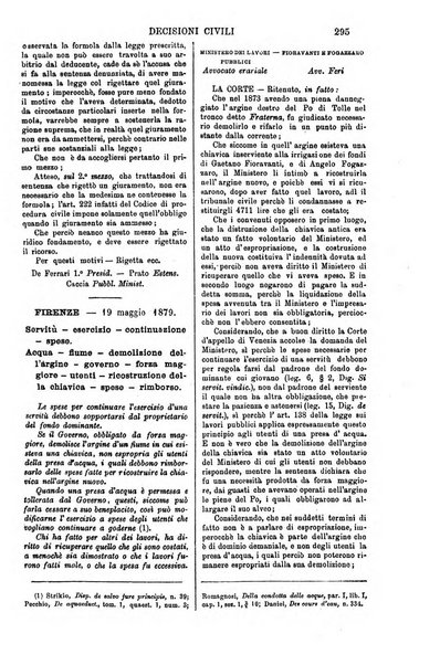 Annali della giurisprudenza italiana raccolta generale delle decisioni delle Corti di cassazione e d'appello in materia civile, criminale, commerciale, di diritto pubblico e amministrativo, e di procedura civile e penale