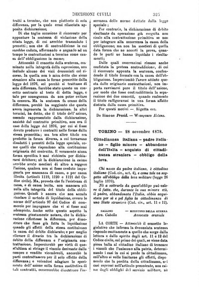 Annali della giurisprudenza italiana raccolta generale delle decisioni delle Corti di cassazione e d'appello in materia civile, criminale, commerciale, di diritto pubblico e amministrativo, e di procedura civile e penale