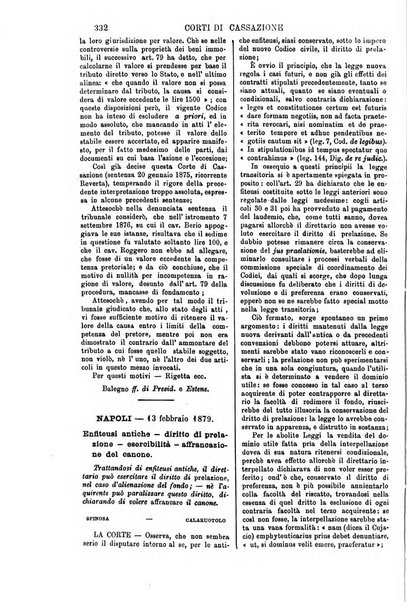 Annali della giurisprudenza italiana raccolta generale delle decisioni delle Corti di cassazione e d'appello in materia civile, criminale, commerciale, di diritto pubblico e amministrativo, e di procedura civile e penale