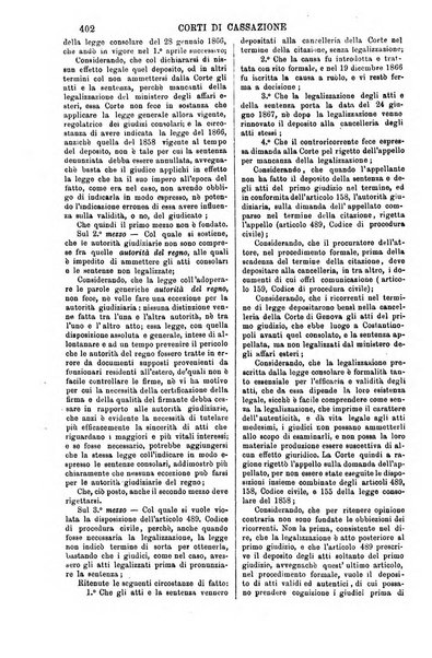 Annali della giurisprudenza italiana raccolta generale delle decisioni delle Corti di cassazione e d'appello in materia civile, criminale, commerciale, di diritto pubblico e amministrativo, e di procedura civile e penale