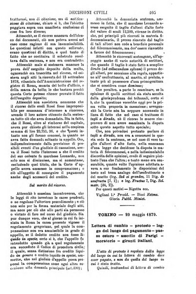 Annali della giurisprudenza italiana raccolta generale delle decisioni delle Corti di cassazione e d'appello in materia civile, criminale, commerciale, di diritto pubblico e amministrativo, e di procedura civile e penale