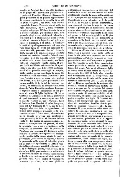 Annali della giurisprudenza italiana raccolta generale delle decisioni delle Corti di cassazione e d'appello in materia civile, criminale, commerciale, di diritto pubblico e amministrativo, e di procedura civile e penale