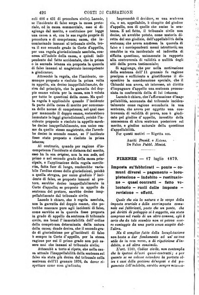 Annali della giurisprudenza italiana raccolta generale delle decisioni delle Corti di cassazione e d'appello in materia civile, criminale, commerciale, di diritto pubblico e amministrativo, e di procedura civile e penale