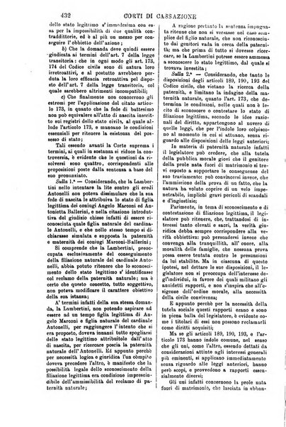 Annali della giurisprudenza italiana raccolta generale delle decisioni delle Corti di cassazione e d'appello in materia civile, criminale, commerciale, di diritto pubblico e amministrativo, e di procedura civile e penale