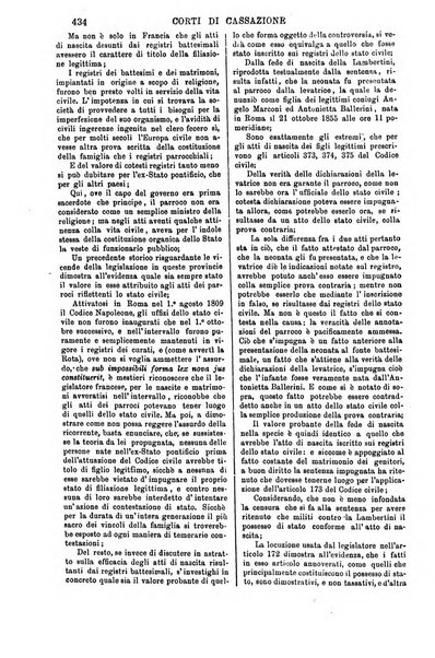 Annali della giurisprudenza italiana raccolta generale delle decisioni delle Corti di cassazione e d'appello in materia civile, criminale, commerciale, di diritto pubblico e amministrativo, e di procedura civile e penale