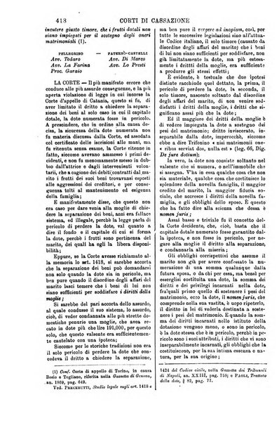 Annali della giurisprudenza italiana raccolta generale delle decisioni delle Corti di cassazione e d'appello in materia civile, criminale, commerciale, di diritto pubblico e amministrativo, e di procedura civile e penale