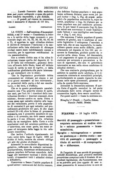 Annali della giurisprudenza italiana raccolta generale delle decisioni delle Corti di cassazione e d'appello in materia civile, criminale, commerciale, di diritto pubblico e amministrativo, e di procedura civile e penale